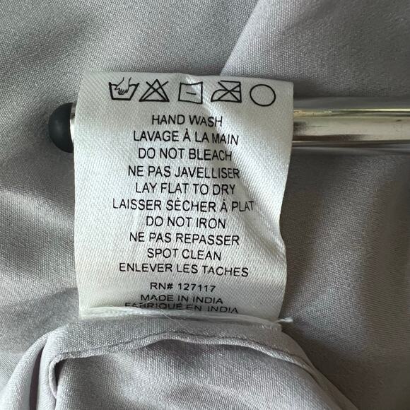 Belle Badgley Mischka Women’s Viscose Ombré Beaded Cocktail Party Dress size 10 - Picture 11 of 15